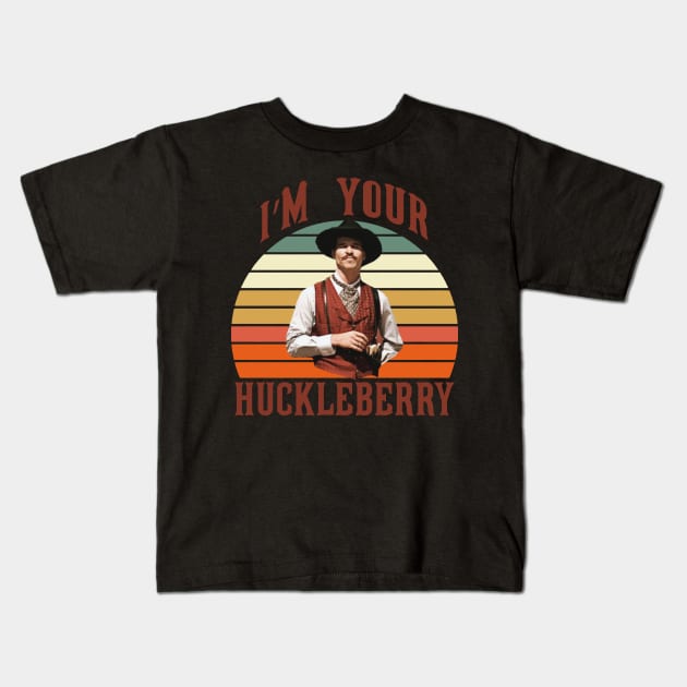 I'm Your Huckleberry Kids T-Shirt by citkamt